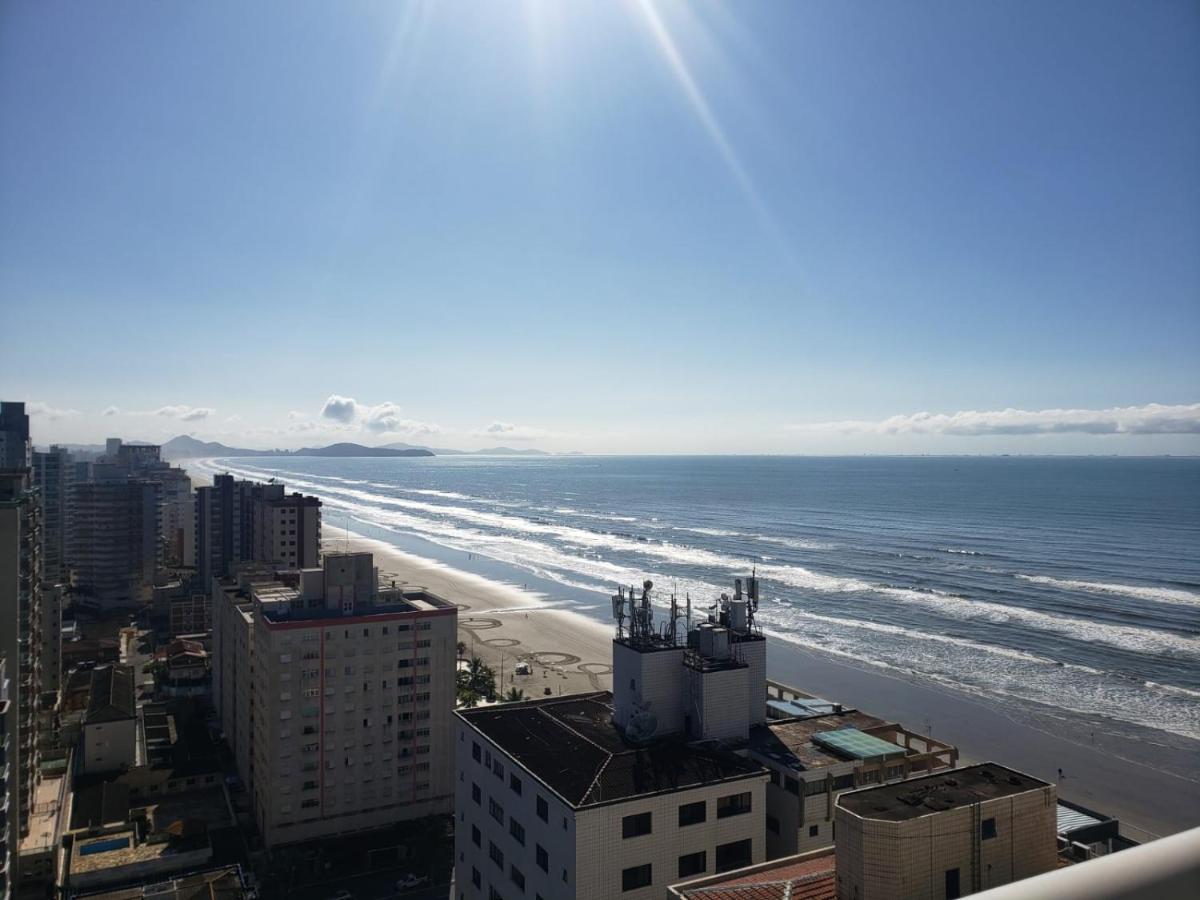 Lindo Apartamento Pe Na Areia Praia Grande  Exterior photo